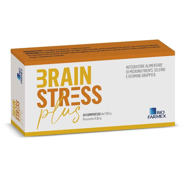 Biofarmex - Brainstress plus 30 compresse