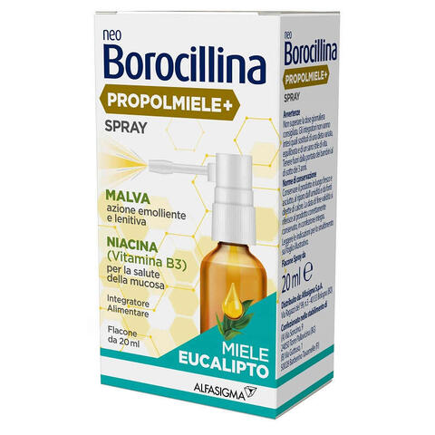 Neoborocillina - Propolmiele+ spray miele eucalipto 20 ml