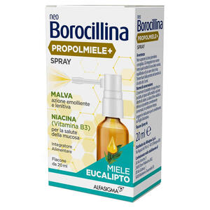 Neoborocillina - Propolmiele+ spray miele eucalipto 20 ml