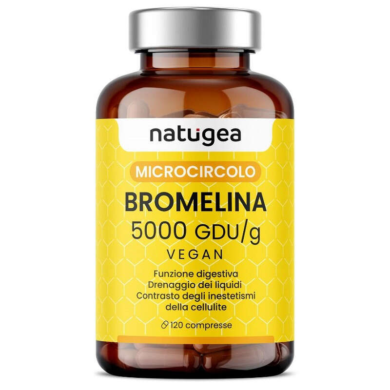 Natugea - Bromelina 5000 5000 gdu/g 120 compresse
