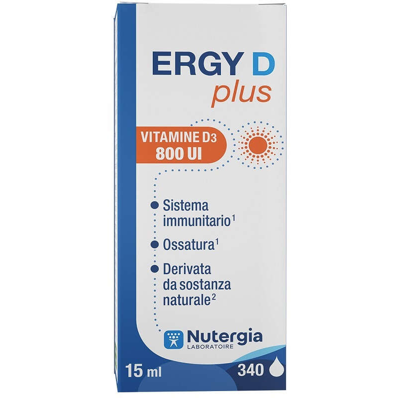 Ergy d plus - 15 ml nuova formulazione