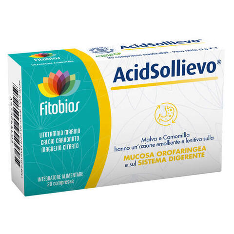 Acidsollievo - Acid sollievo 20 compresse