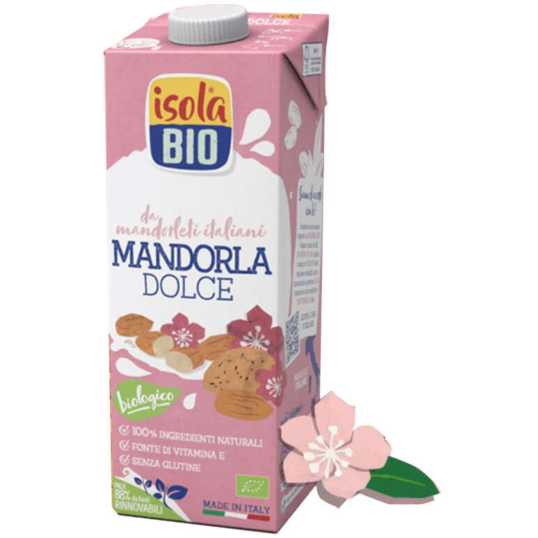 Isolabio - Isola bio mandorla dolce bevanda biologica 1 litro