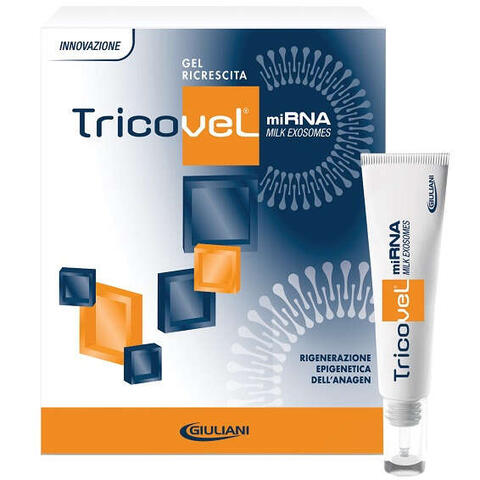Tricovel - Mirna milk exosomes gel ricrescita 4 tubetti da 15 ml
