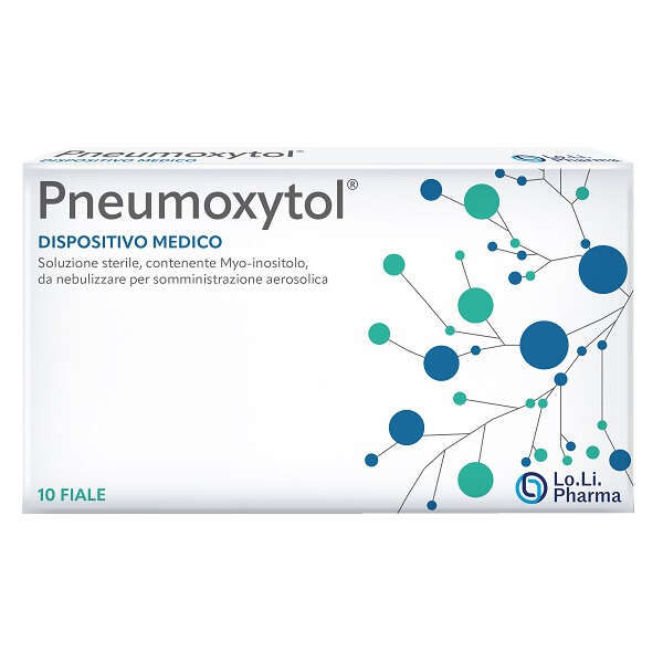 Pneumoxytol soluzione aerosolica - Pneumoxytol soluzione sterile da nebulizzare per somministrazione aerosolica 10 fiale 3 ml