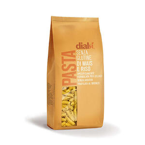 Dialsi' - Pasta senza glutine di mais e riso fusilli 33 800 g
