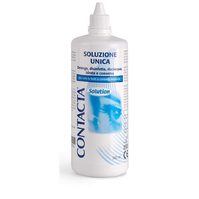 Contacta - Soluzione unica isotonica per lenti a contatto  da 360 ml