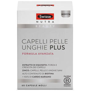 Swisse - Capelli pelle unghie plus 60 capsule molli