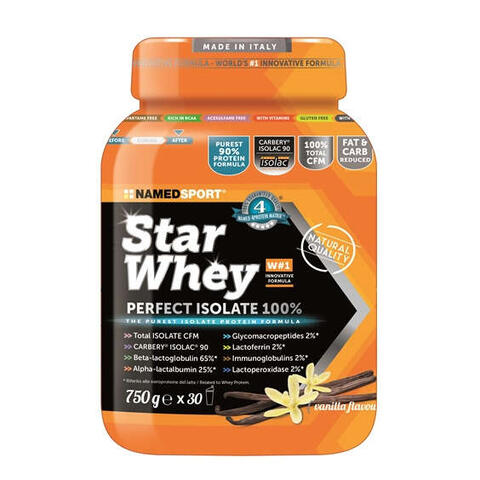 Named - Star whey isolate vanilla 750 g