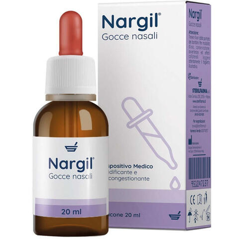 Nargil gocce nasali - Gocce nasali nargil 20 ml