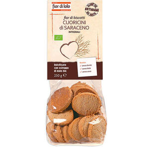 Fior di loto - Cuoricini di grano saraceno integrale 250 g