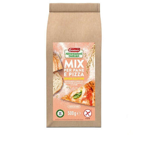 Per panee pizza - Alimentazione dedicata mix pane e pizza senza glutine 500 g