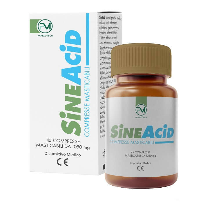 Piemme pharmatech - Sineacid 45 compresse masticabili