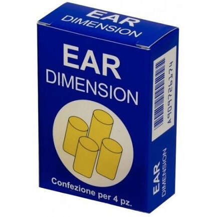 Farvisan - Ear dimension tappo auricolare in spugna 4 pezzi