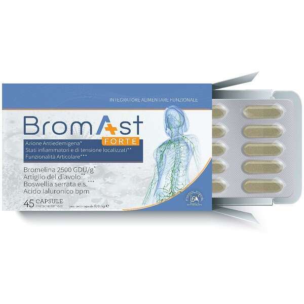 Laboratori farm asteriti - Bromast forte 45 capsule gastroresistenti 670 mg