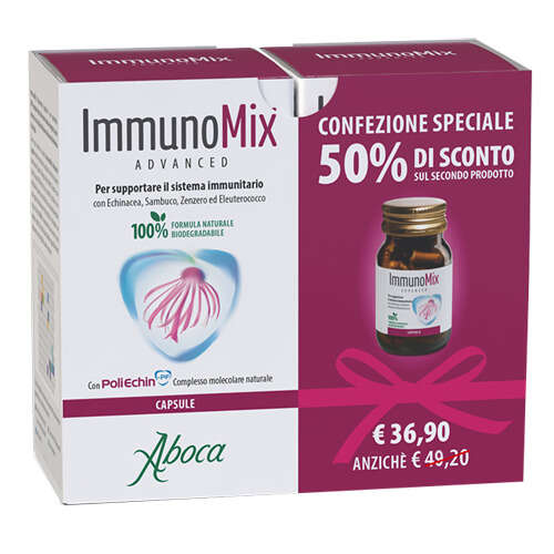Immunomix - Advanced 50 capsule rm confezione speciale 2 pezzi