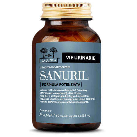 Salugea - Sanuril formula potenziata 60 capsule vegetali