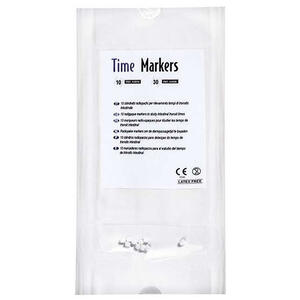 Time markers - Marcatore radiopaco in granuli a base di polipropilene food grade e bario solfato fu time-markers per rilevamento tempo di transito intestinale busta da 10 cilindretti