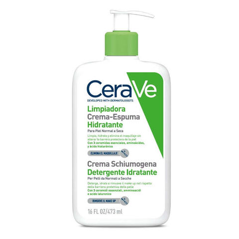 Cerave - Crema schiumogena detergente idratante 473 ml