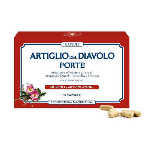 Erboristeria magentina - Artiglio forte capsule 60 capsule