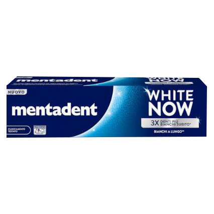 Mentadent - Dentifricio white now original 75 ml