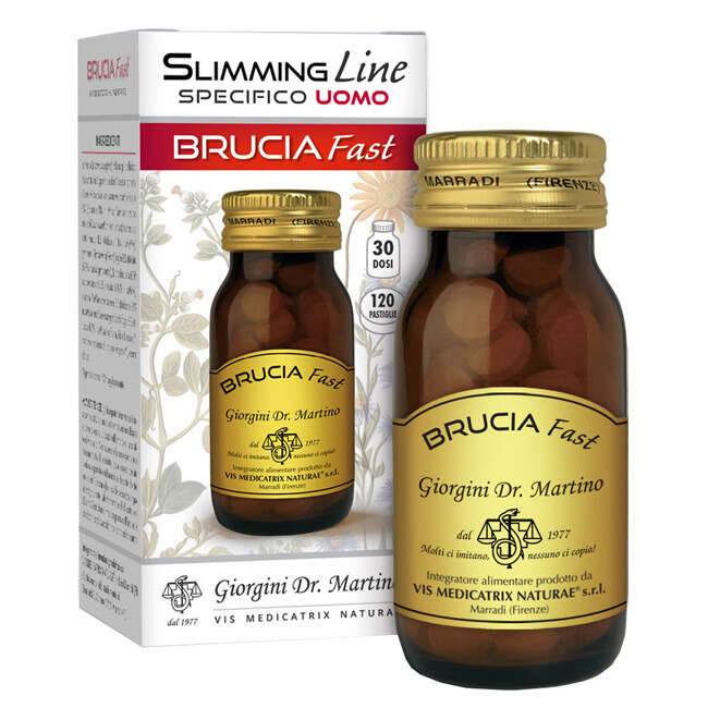 Giorgini - Brucia fast uomo 120 pastiglie