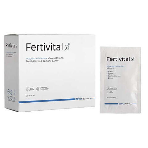 Cetra pharma - Fertivital 20 bustine da 4,5 g