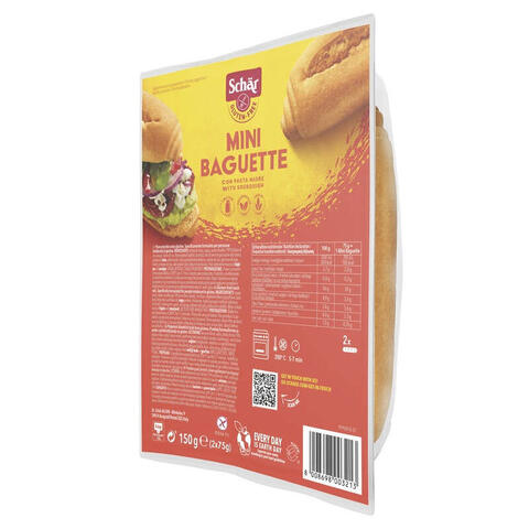Schar - Mini baguette senza lattosio 2 x 75 g