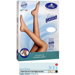 Sauber - Collant open toe maglia microrete 70 den colore neutro beige 3 linea classica