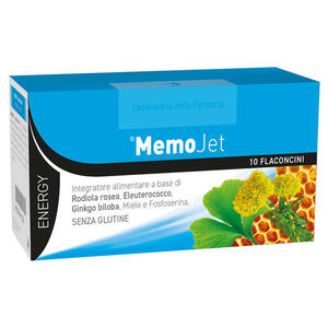 Laboratorio della farmacia - Memo jet 10 flaconcini 10 ml linea energy