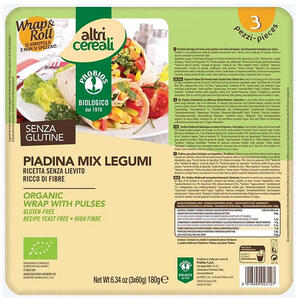Probios - Altricereali piadina mix legumi 3 x 60 g