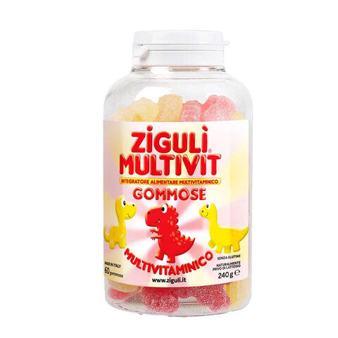 Ziguli' - Ziguli multivit fragola e banana 60 gommose
