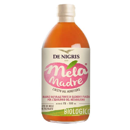 Mela madre - Aceto mele biologico non filtrato e non pastorizzato 500 ml