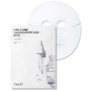 Face d - Maschera pure plump ha4 acido ialuronico 5 pezzi
