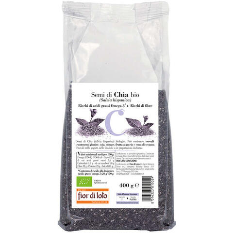 Fior di loto - Semi di chia bio 400 g