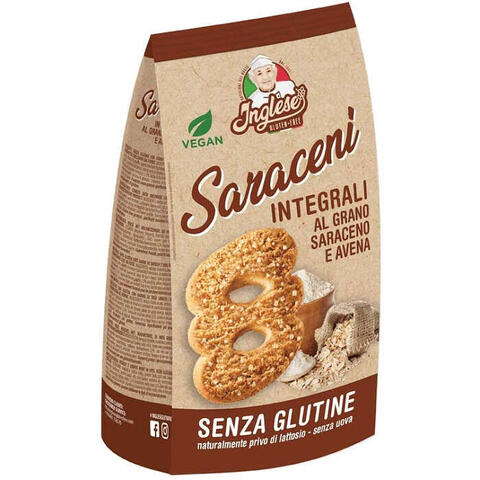 Gaia - Inglese biscotti saraceni all'avena 300 g