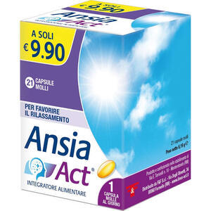 F&f - Ansia act 21 capsule molli