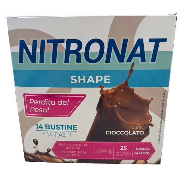 Nitronat shape cioccolato - 14 bustine
