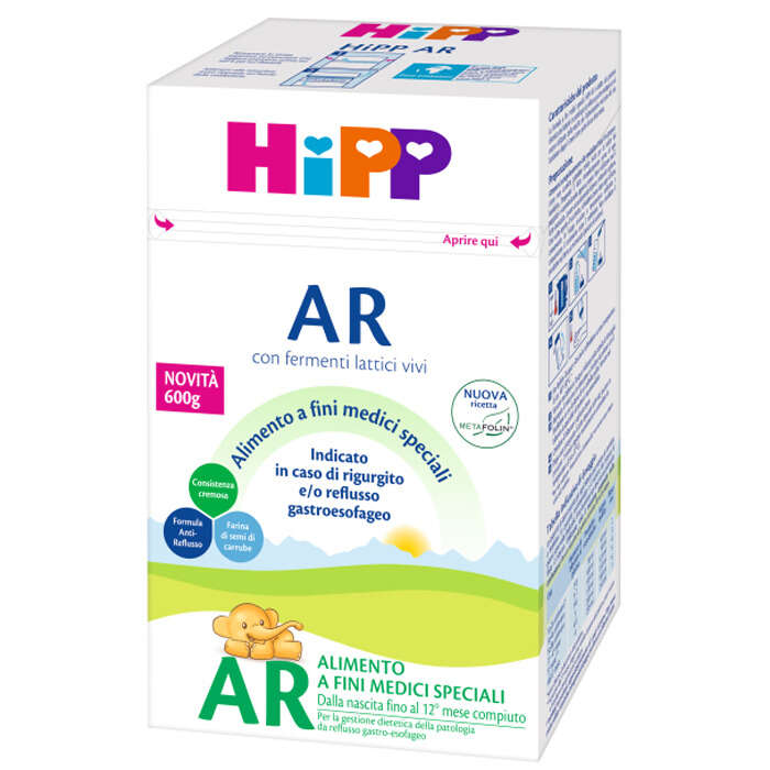 Hipp - Latte antireflusso con metafolina 600 g