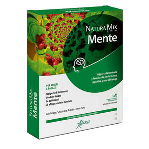 Aboca - Natura mix advanced mente 10 flaconcini