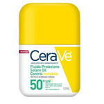 Cerave fluido protezione solare oil control invisibile spf50+ 50 ml