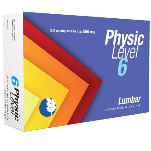 Physic level - 6 lumbar 30 compresse 800 mg