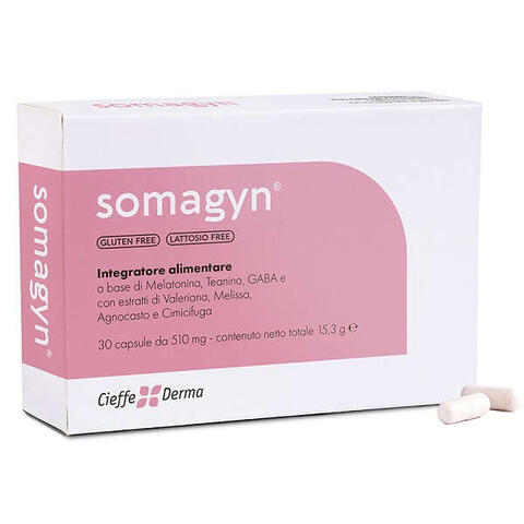 Somagyn - 30 capsule 510 mg senza glutine senza lattosio