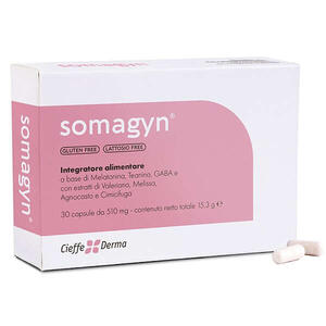 Somagyn - 30 capsule 510 mg senza glutine senza lattosio