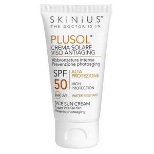 Crema solare viso - Plusol  spf50 50 ml