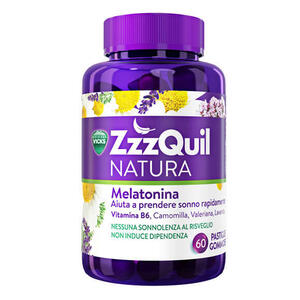 Vicks - Zzzquil natura 60 pastiglie gommose