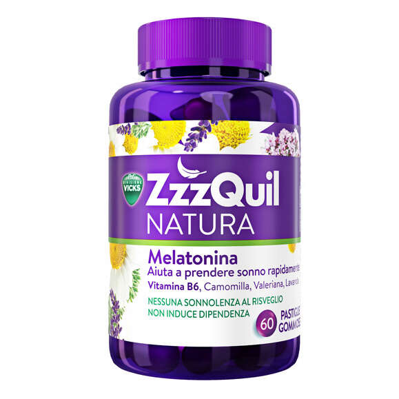 Vicks - Zzzquil natura 60 pastiglie gommose