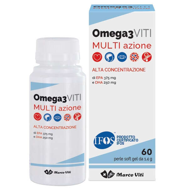 Multiazione - Viti omega 3  60 perle promo