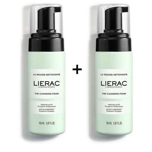 Lierac - Duo mousse struccante 150 ml 2 confezioni
