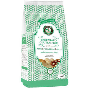 Pane&pizza - Preparato gluten free speciale per pane e pizza 1 kg